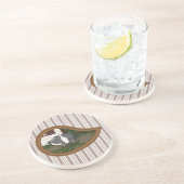 Dessous De Verre En Grès Basil le coussin de pierre pour porc (Côté)