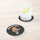 Dessous De Verre En Grès Basket (Côté)