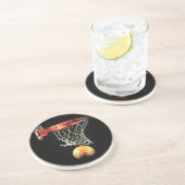 Dessous De Verre En Grès Basket (Côté)
