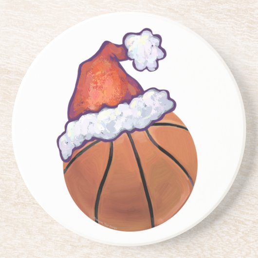 Dessous De Verre En Grès Basket-ball (Devant)