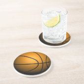 Dessous De Verre En Grès basket-ball 3d (Côté)