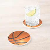 Dessous De Verre En Grès Basket - Oeuvres Sportives Populaires (Côté)