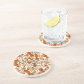 Dessous De Verre En Grès bataille d'échecs (Côté)