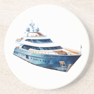 Dessous De Verre En Grès Bateau