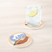 Dessous De Verre En Grès Bateau à moteur Capri (Côté)