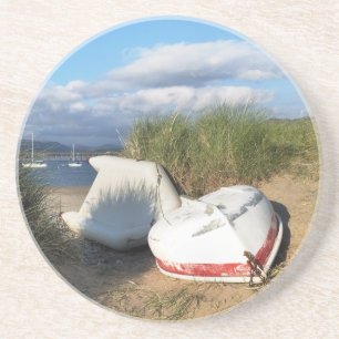 DESSOUS DE VERRE EN GRÈS BATEAUX
