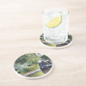 DESSOUS DE VERRE EN GRÈS BATEAUX DE CANAL (Côté)