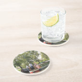 DESSOUS DE VERRE EN GRÈS BATEAUX DE CANAL (Côté)