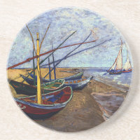 Bateaux de pêche sur la plage
