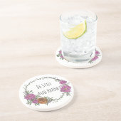 Dessous De Verre En Grès Be Still and Know Sandstone Coaster (Côté)