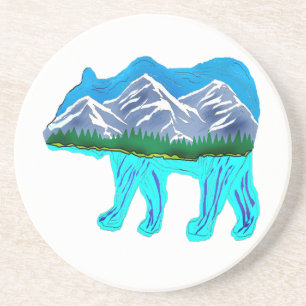 Dessous De Verre En Grès Bear much