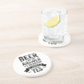 Dessous De Verre En Grès Beer is Not the Answer (Côté)