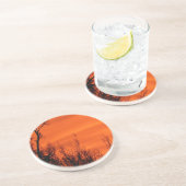 Dessous De Verre En Grès Belle photo Sunrise (Côté)