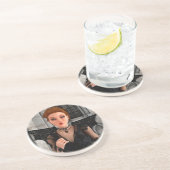Dessous De Verre En Grès Belle Sorcière (Côté)