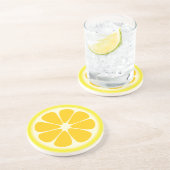 Dessous De Verre En Grès Belle tranche de fruits tropicaux Citrons de Citro (Côté)