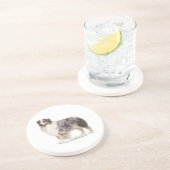 Dessous De Verre En Grès Berger australien (Côté)