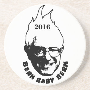 Dessous De Verre En Grès BERNE BABY BERN - Bernie Sanders 2016