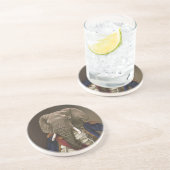 Dessous De Verre En Grès Bêtes Nobles - Éléphant Dandy (Côté)