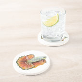 Dessous De Verre En Grès Betta fish (Côté)