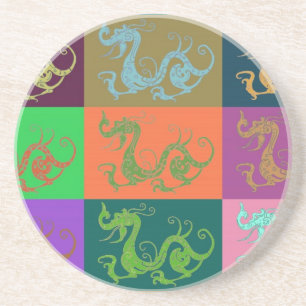 Dessous De Verre En Grès Beverage de dragons