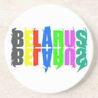 Biélorussie Colorful Happy Lettres