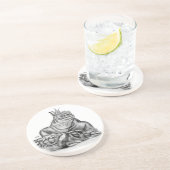 Dessous De Verre En Grès Bierdeckel Drache (Côté)