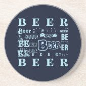 Dessous De Verre En Grès Bière (Devant)