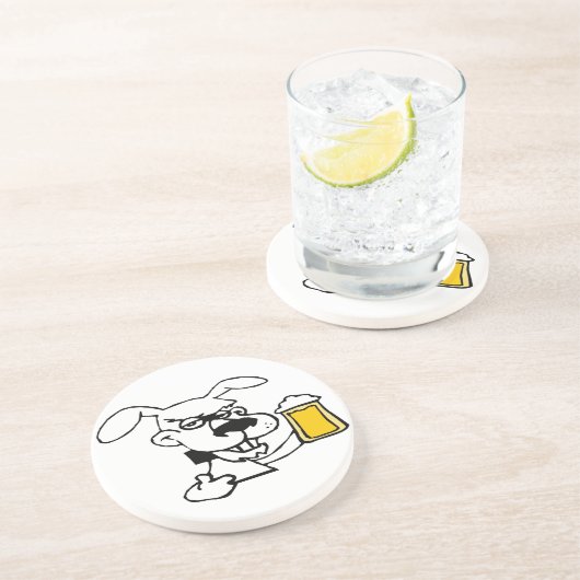 Dessous De Verre En Grès Bière de chien à boire (Côté)