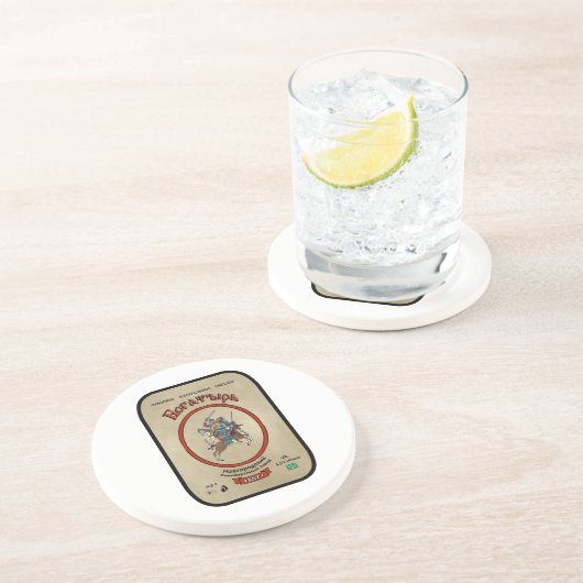Dessous De Verre En Grès Bière russe Bogatyr (Côté)