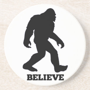 Dessous De Verre En Grès Bigfoot CROIRE Sasquatch