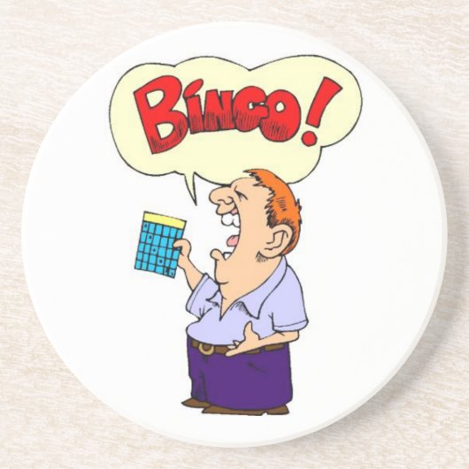 Dessous De Verre En Grès Bingo (Devant)