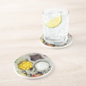 Dessous De Verre En Grès Biscuits délicieux (Côté)