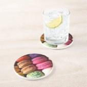 Dessous De Verre En Grès biscuits macaron (Côté)