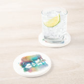 Dessous De Verre En Grès Bison de Dessous de verre de grès de Yellowstone (Côté)