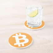 Dessous De Verre En Grès Bitcoin (Côté)