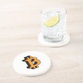 Dessous De Verre En Grès Bitcoin 11 (Côté)