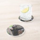 Dessous De Verre En Grès Black Bears Cub Lounge (Côté)