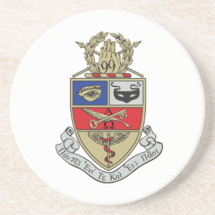 Dessous De Verre En Grès Blason de Kappa Psi