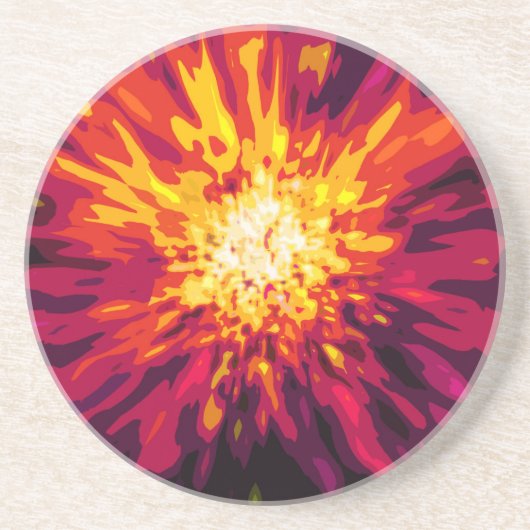 Dessous De Verre En Grès Blast de Supernova (Devant)