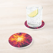 Dessous De Verre En Grès Blast de Supernova (Côté)