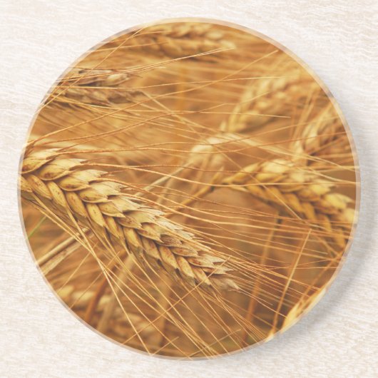 Dessous De Verre En Grès Blé (Devant)