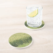 Dessous De Verre En Grès Blé - Savoureux ! (Côté)