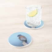 Dessous De Verre En Grès Bleu de l'Ouest (Côté)