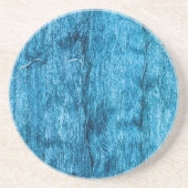 Dessous De Verre En Grès Bleu frais fait main en soie thaïlandaise (Devant)