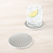 Dessous De Verre En Grès Bleu marin (Côté)