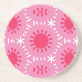 Dessous De Verre En Grès Blossom Blush Bohème (Devant)