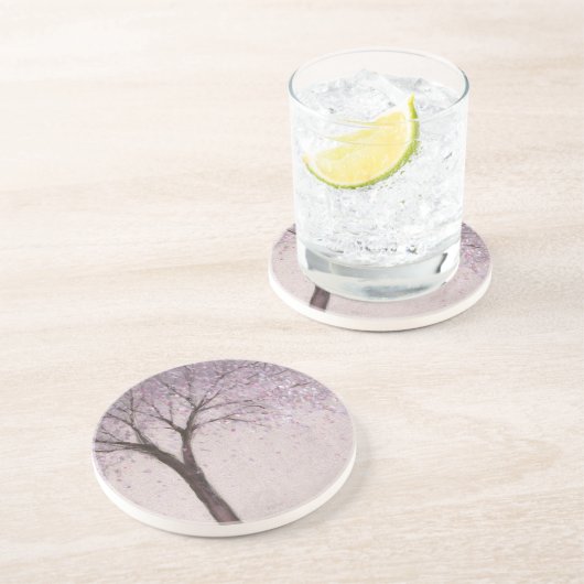 Dessous De Verre En Grès Blossom Printemps II (Côté)