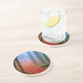 Dessous De Verre En Grès Blue fog (Côté)