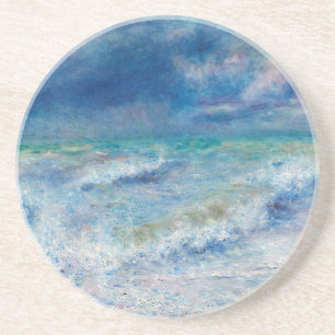 Dessous De Verre En Grès Blue Seascape par Renoir