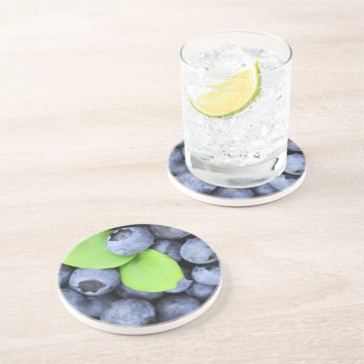 Dessous De Verre En Grès Blueberges (Côté)